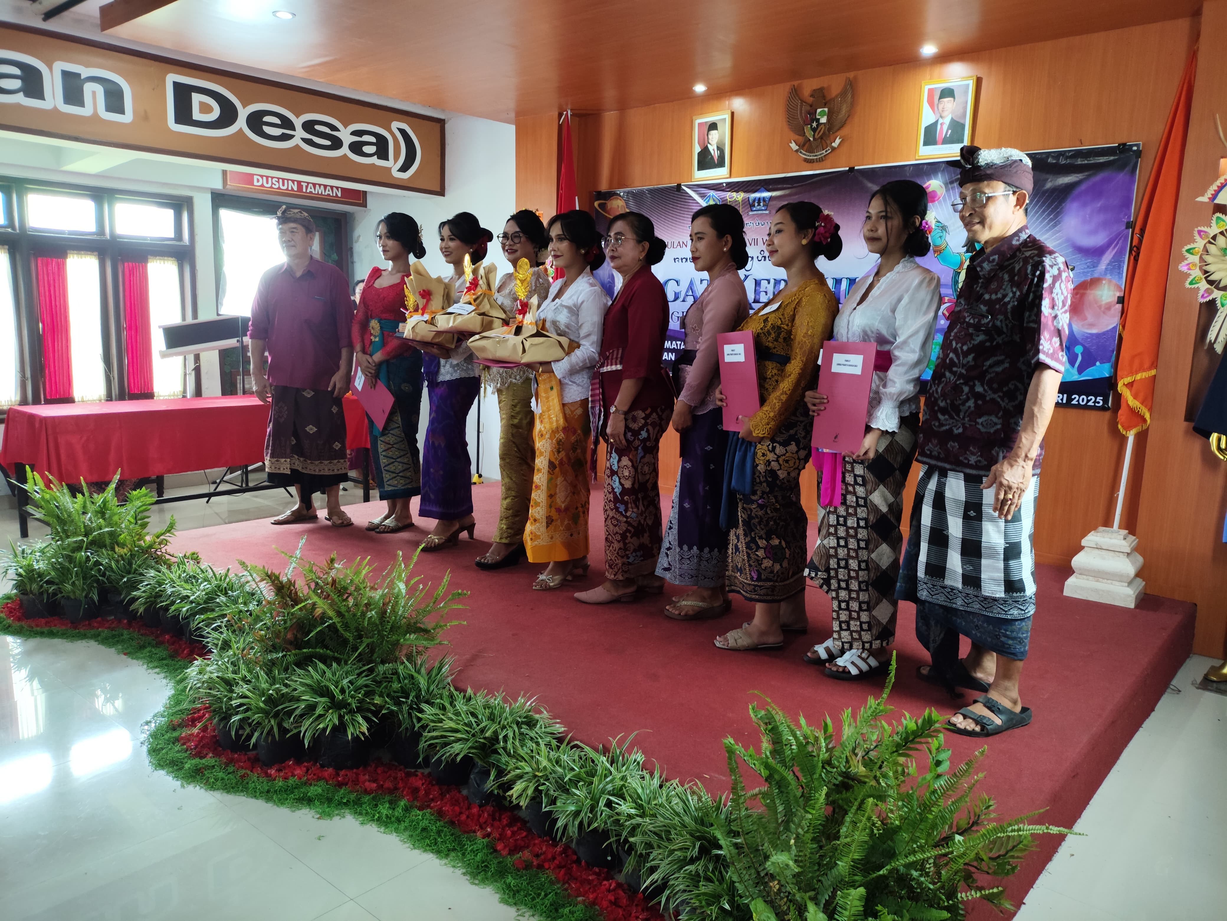 PERAYAAN BULAN BAHASA BALI VII WARSA 2025 DI DESA GUBUG